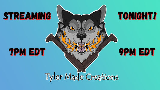 Streaming Tonight 7pm-9pm EDT!