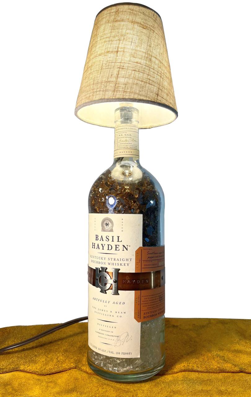 Bourbon Bottle Lamp