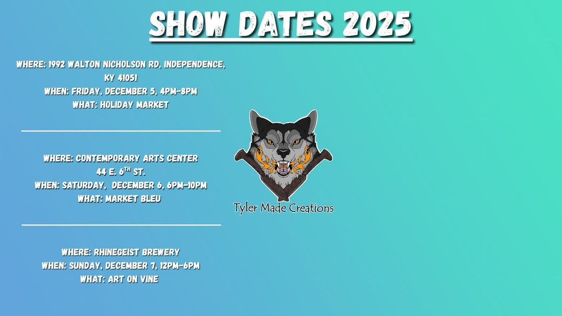 Updated Show Dates!