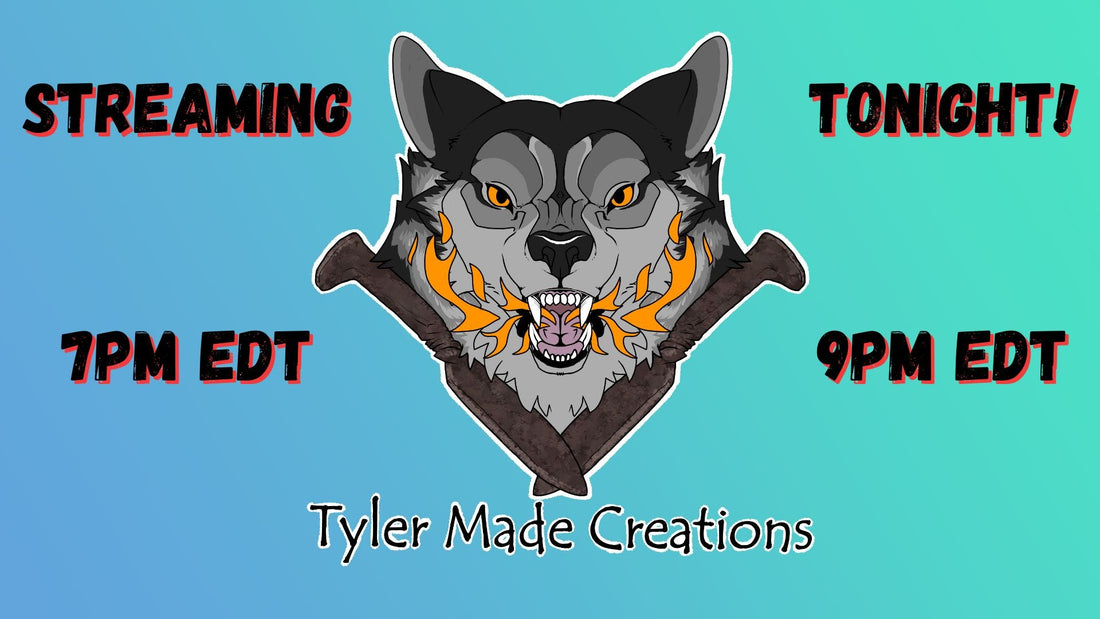 Streaming Tonight 7pm-9pm EDT!